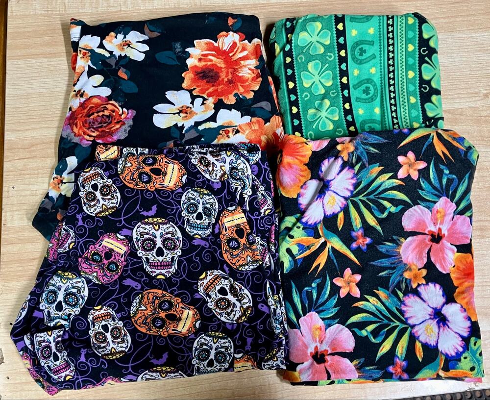 No Boundaries Capri Leggings & Bobbie Brooks Leggings Woman’s 2XL Bundle of 4.